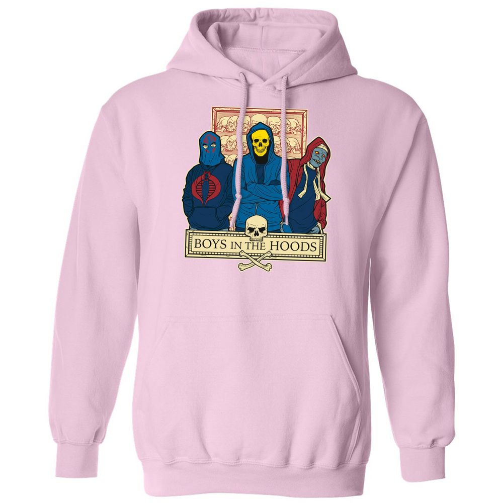 Classic Unisex Hoodie - 1961L7S1 - Light Pink - 3