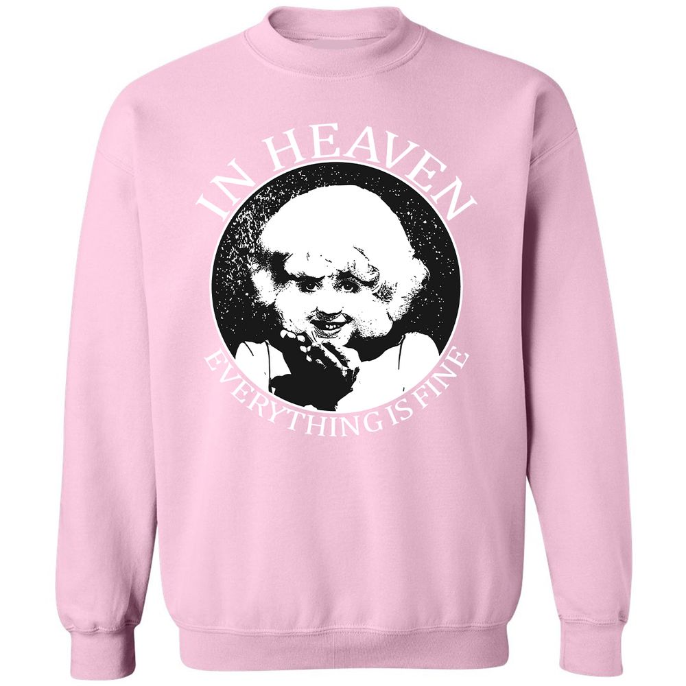 Classic Unisex Sweatshirt - WEH8E7PF - Light Pink - 3