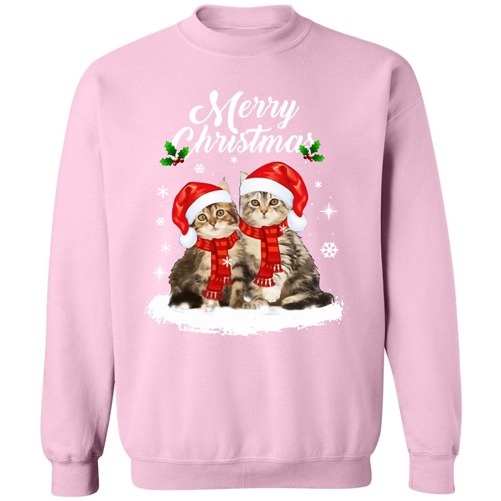 Classic Unisex Sweatshirt - T5F6HLU7 - Light Pink - 3