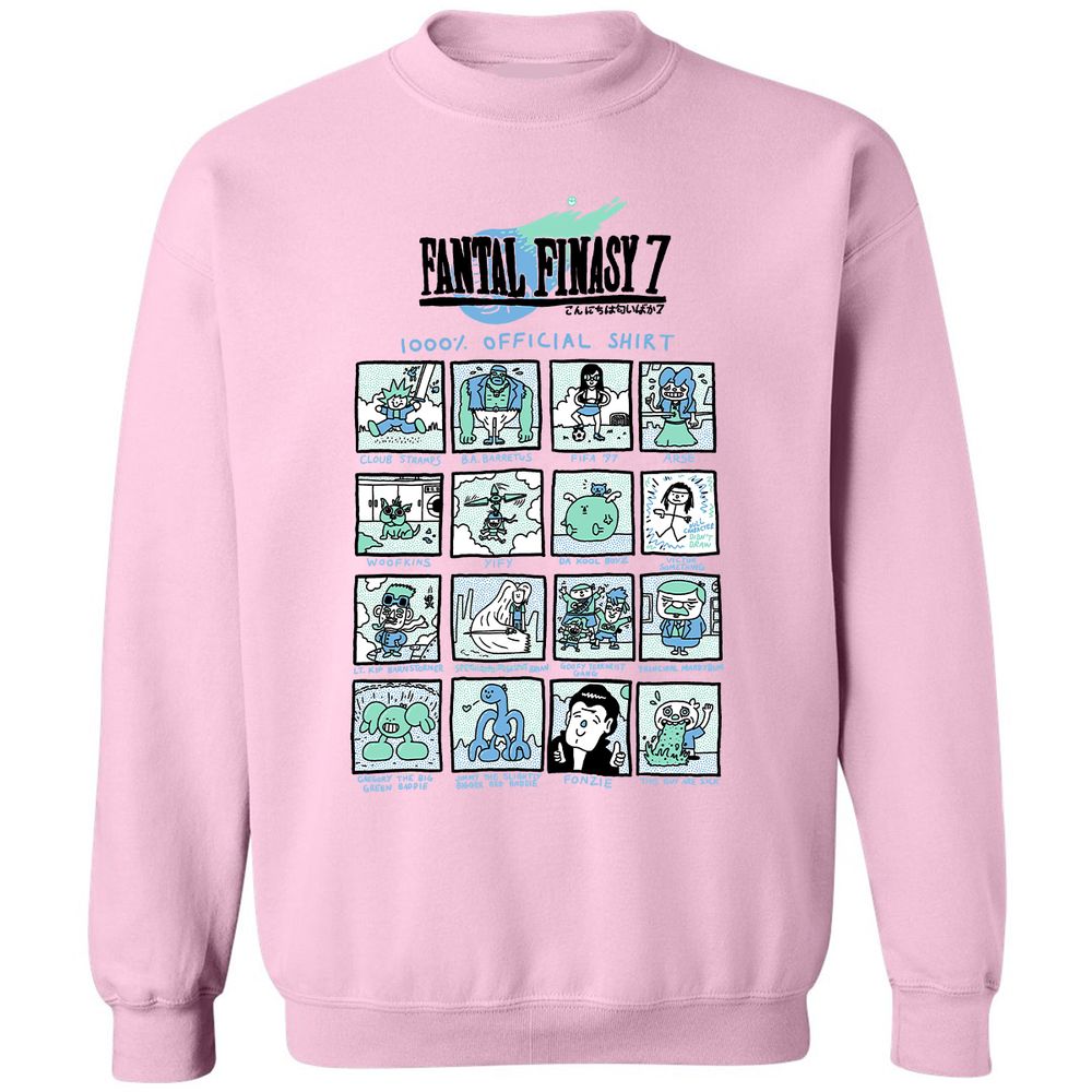 Classic Unisex Sweatshirt - AA8WBHCN - Light Pink - 3