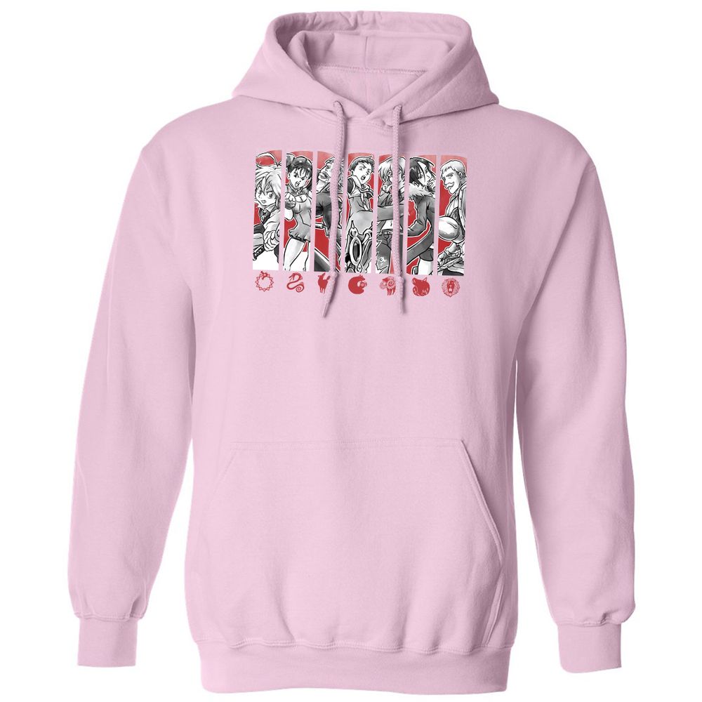Classic Unisex Hoodie - 2A9M7S3M - Light Pink - 3