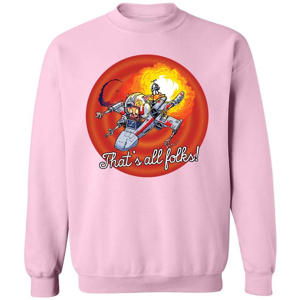 Classic Unisex Sweatshirt - CJVV34RQ - Light Pink - 3
