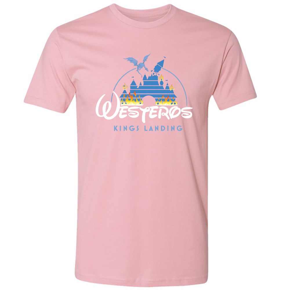 Premium Unisex T-Shirt - 6UR4K9LN - Light Pink - 3