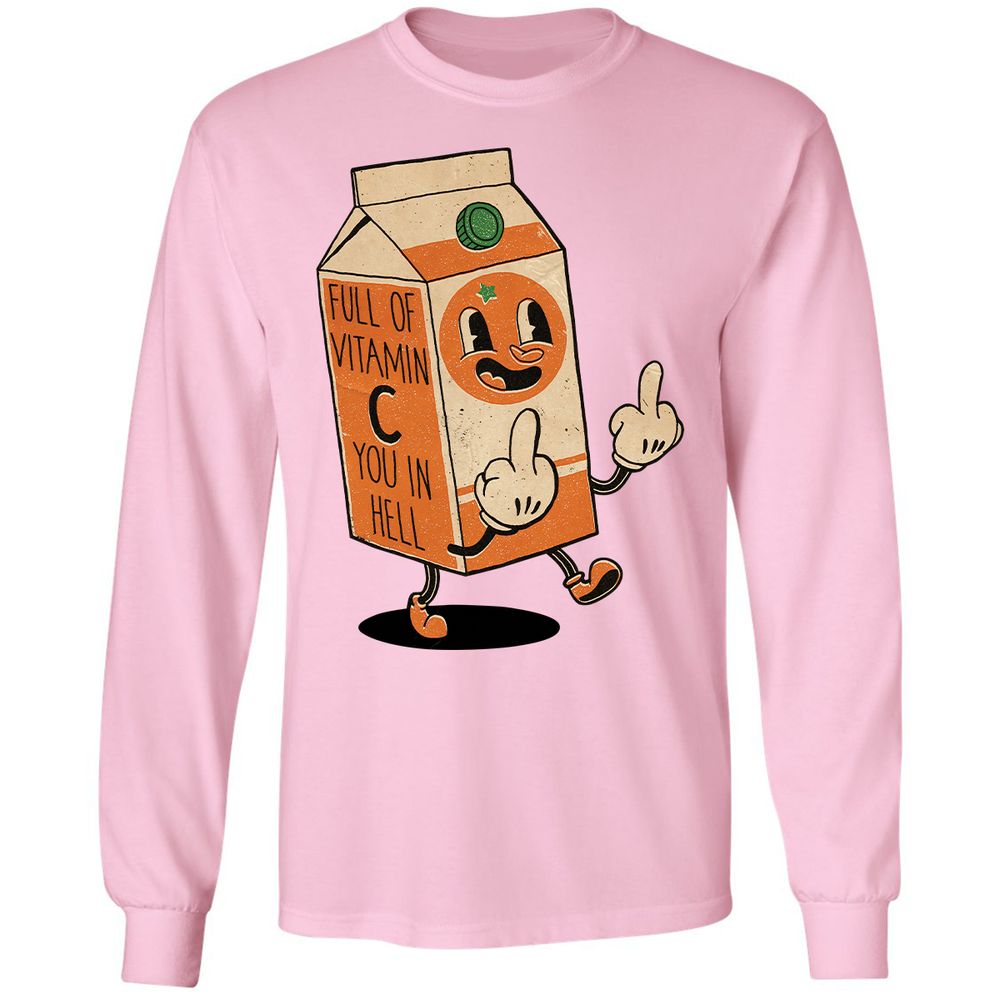 Long Sleeve T-Shirt - 2J2VYYZK - Light Pink - 3