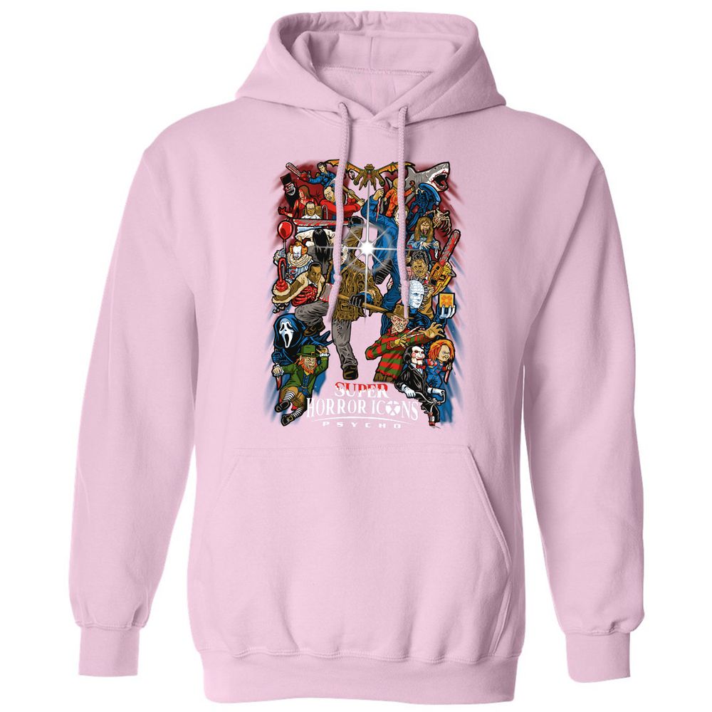 Classic Unisex Hoodie - F4CL4V3P - Light Pink - 3