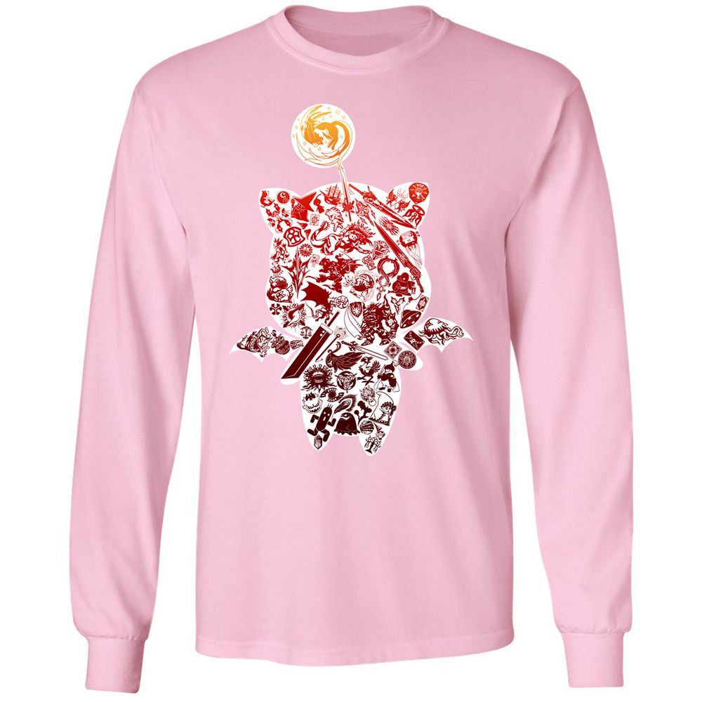 Long Sleeve T-Shirt - P65JJK2T - Light Pink - 3