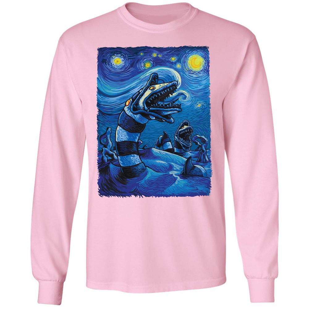 Long Sleeve T-Shirt - 4ZM4PBNV - Light Pink - 3