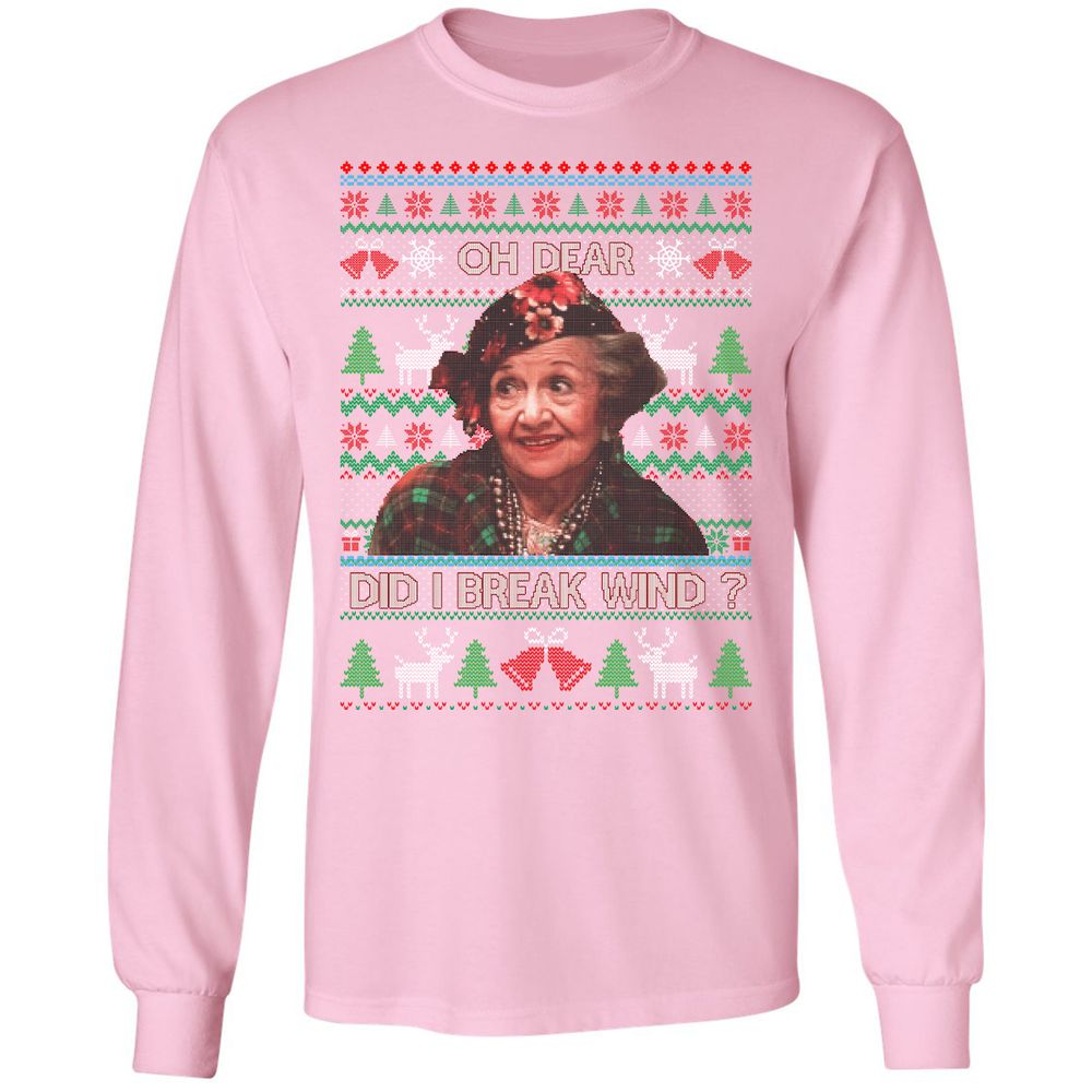 Long Sleeve T-Shirt - DUYVKGQJ - Light Pink - 3