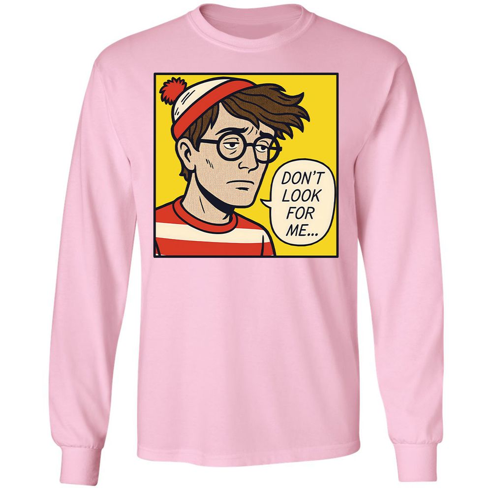 Long Sleeve T-Shirt - NQSVM9PG - Light Pink - 3