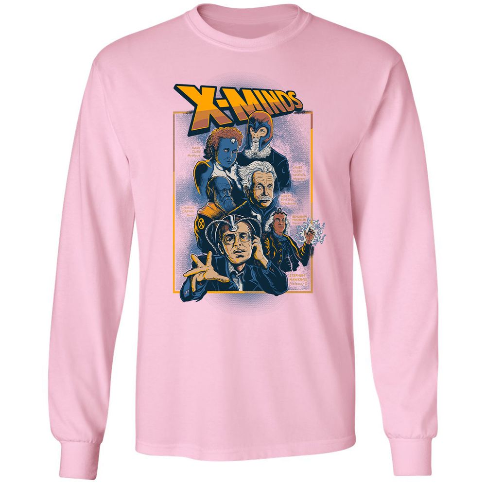 Long Sleeve T-Shirt - ZTWCVLBZ - Light Pink - 3