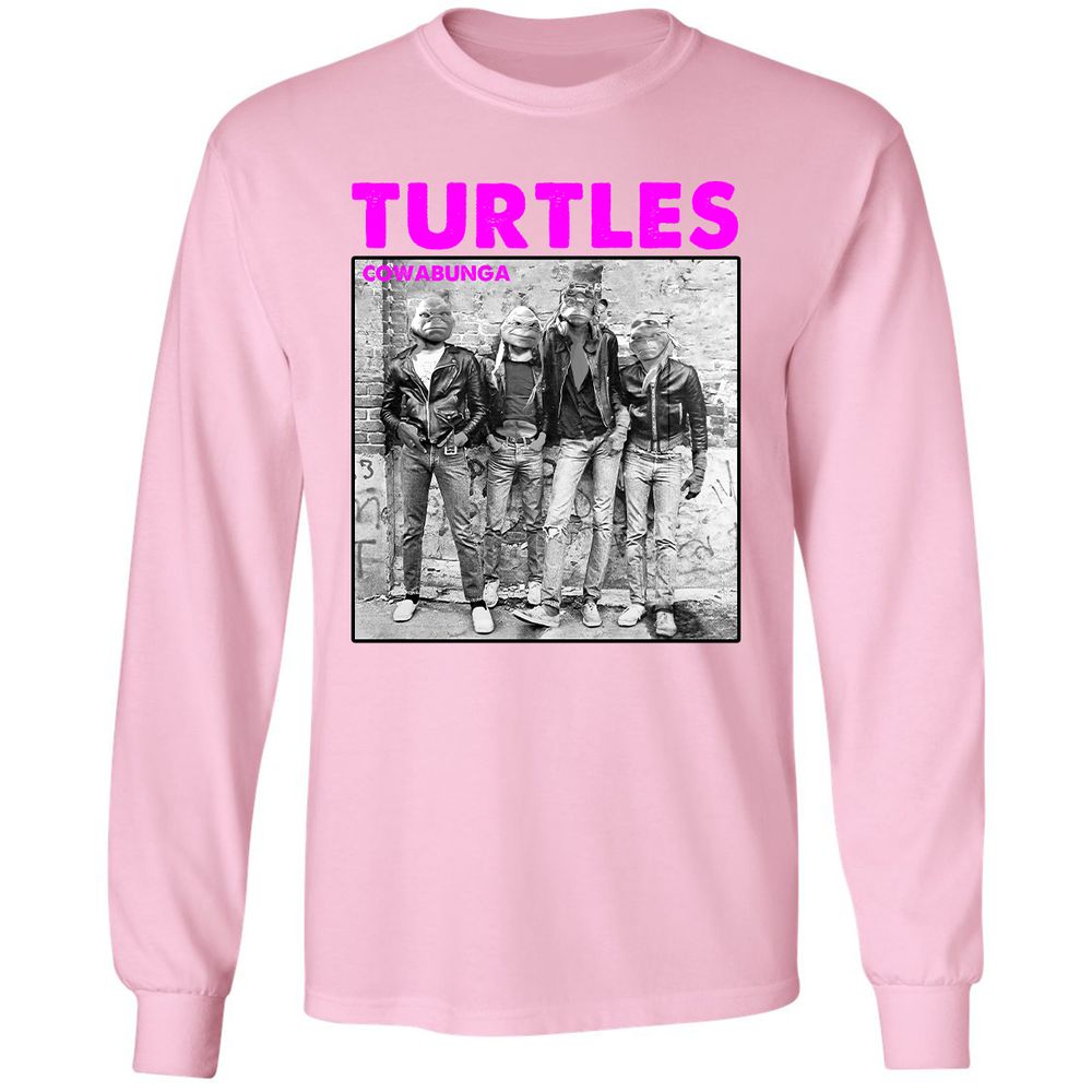 Long Sleeve T-Shirt - HFHV967D - Light Pink - 3