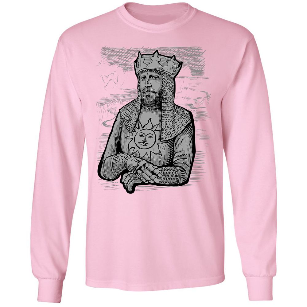Long Sleeve T-Shirt - A148K4E7 - Light Pink - 3