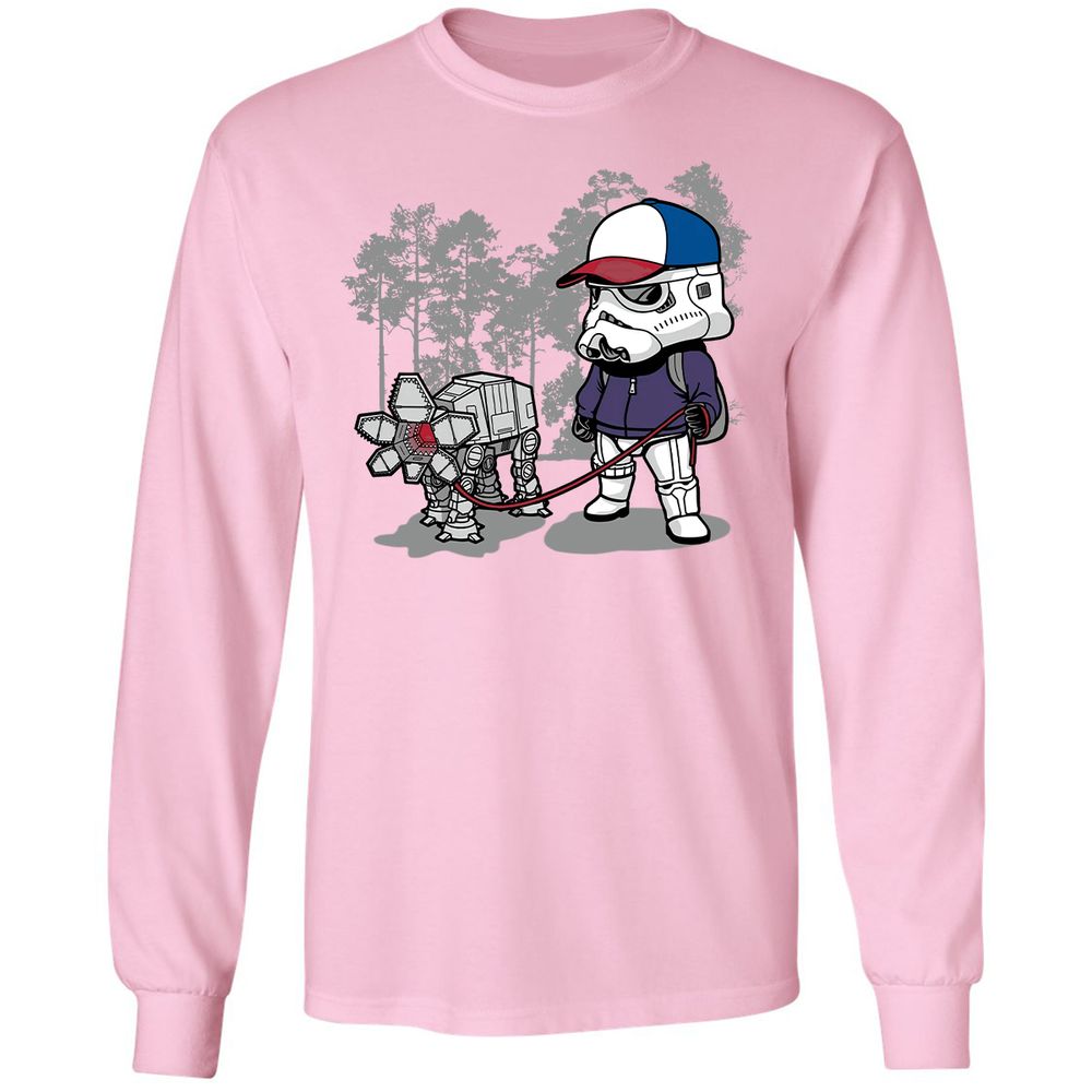 Long Sleeve T-Shirt - F193JLH8 - Light Pink - 3