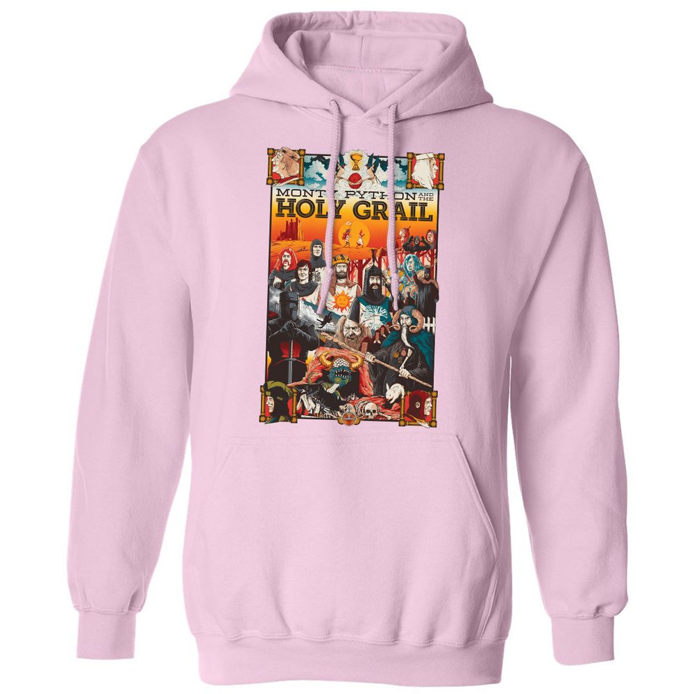 Classic Unisex Hoodie - 9UU24GG1 - Light Pink - 3