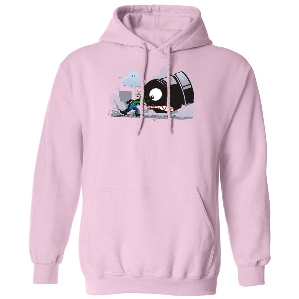 Classic Unisex Hoodie - L3P995HY - Light Pink - 3