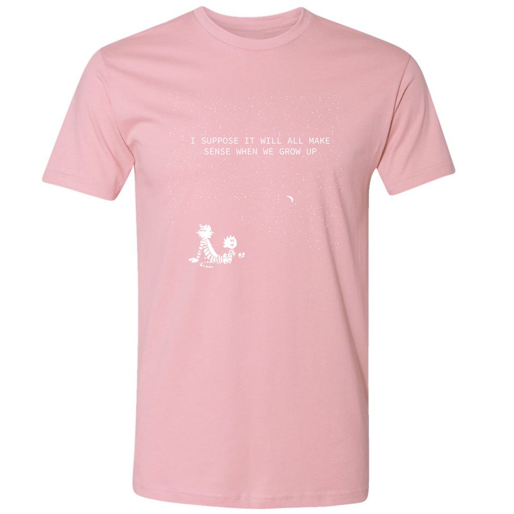 Calvin and Hobbes Stars - Light Pink - 3