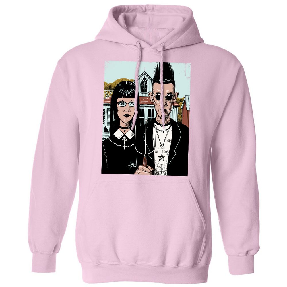 Classic Unisex Hoodie - GH8DRQSB - Light Pink - 3
