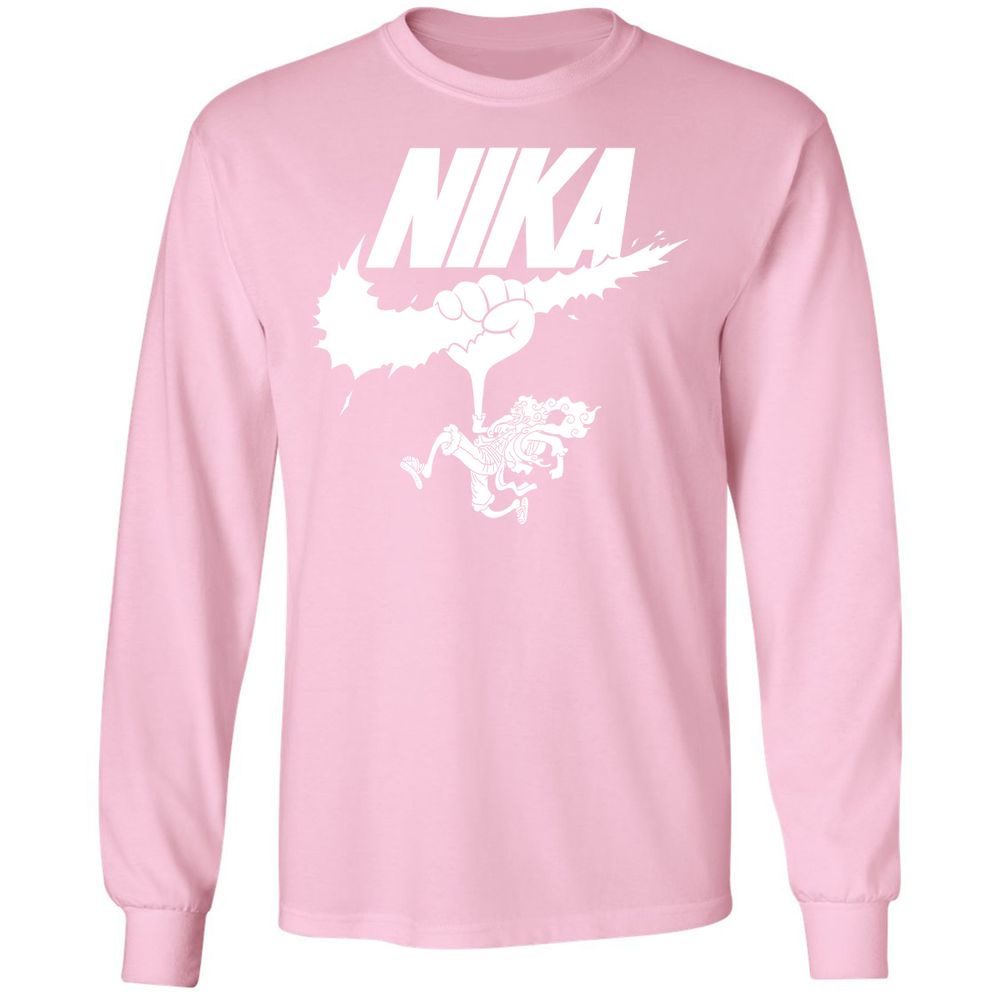 Long Sleeve T-Shirt - TC1J89R1 - Light Pink - 3