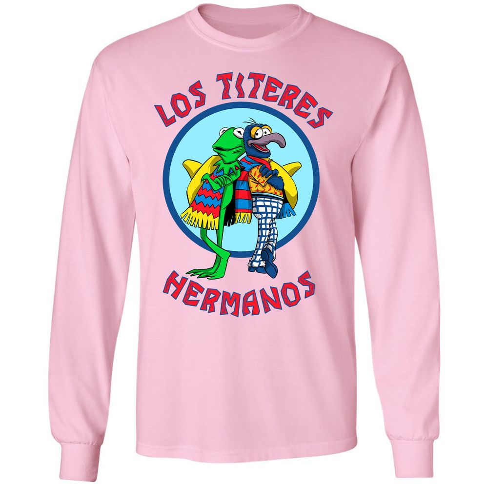 Long Sleeve T-Shirt - 9HA7Z5YQ - Light Pink - 3