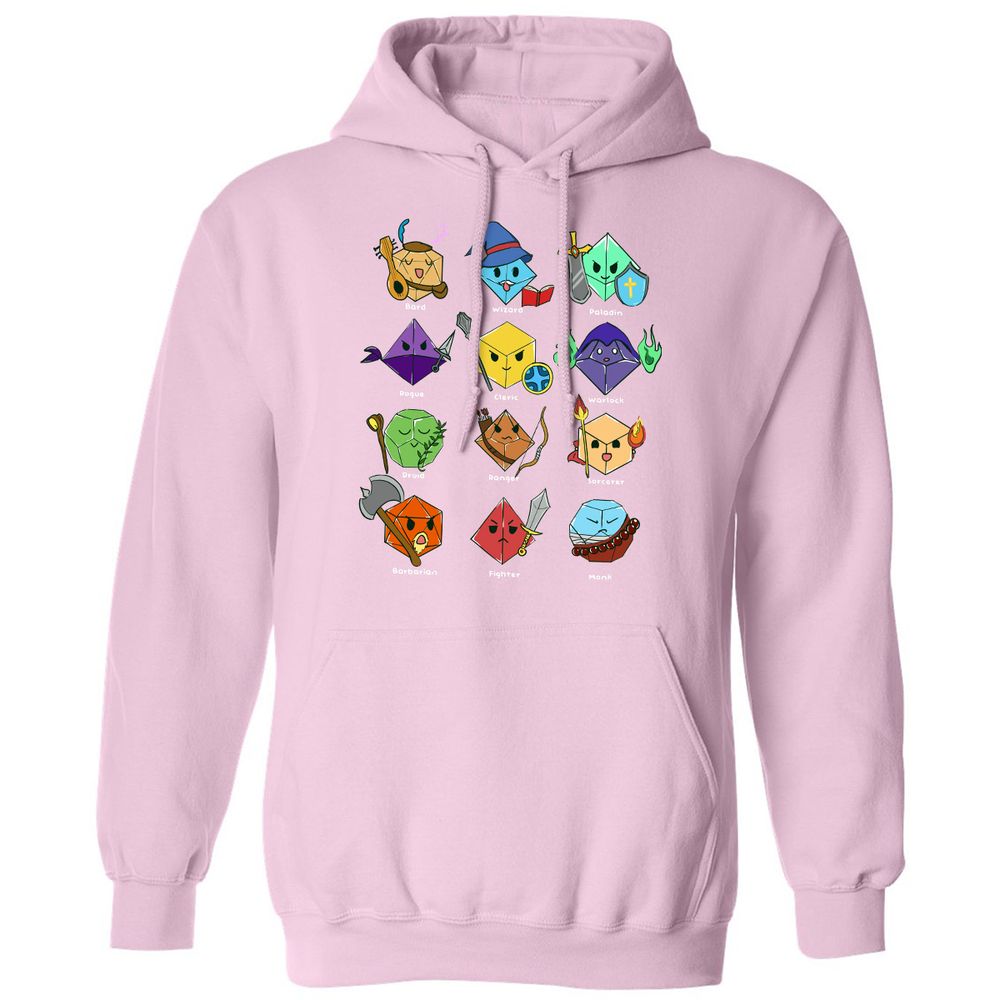 Classic Unisex Hoodie - L86CFQJ8 - Light Pink - 3