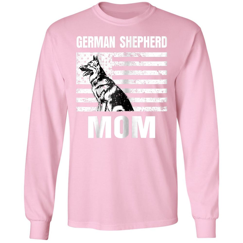 Long Sleeve T-Shirt - QDAGQBRZ - Light Pink - 3