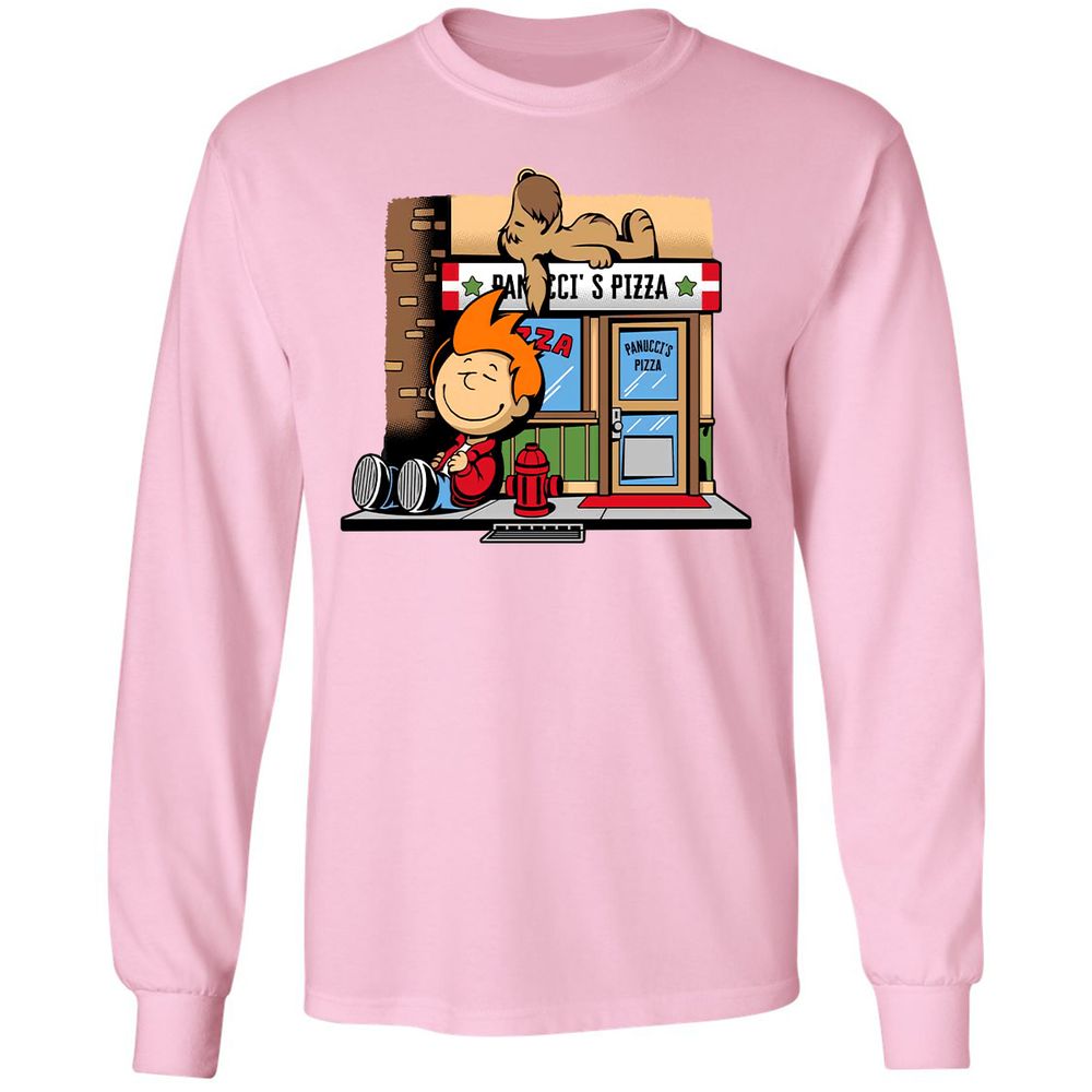 Long Sleeve T-Shirt - Y1YWW32G - Light Pink - 3