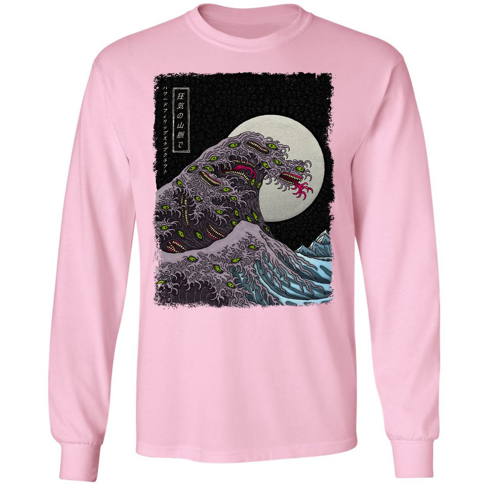 Long Sleeve T-Shirt - Q18HKTWW - Light Pink - 3