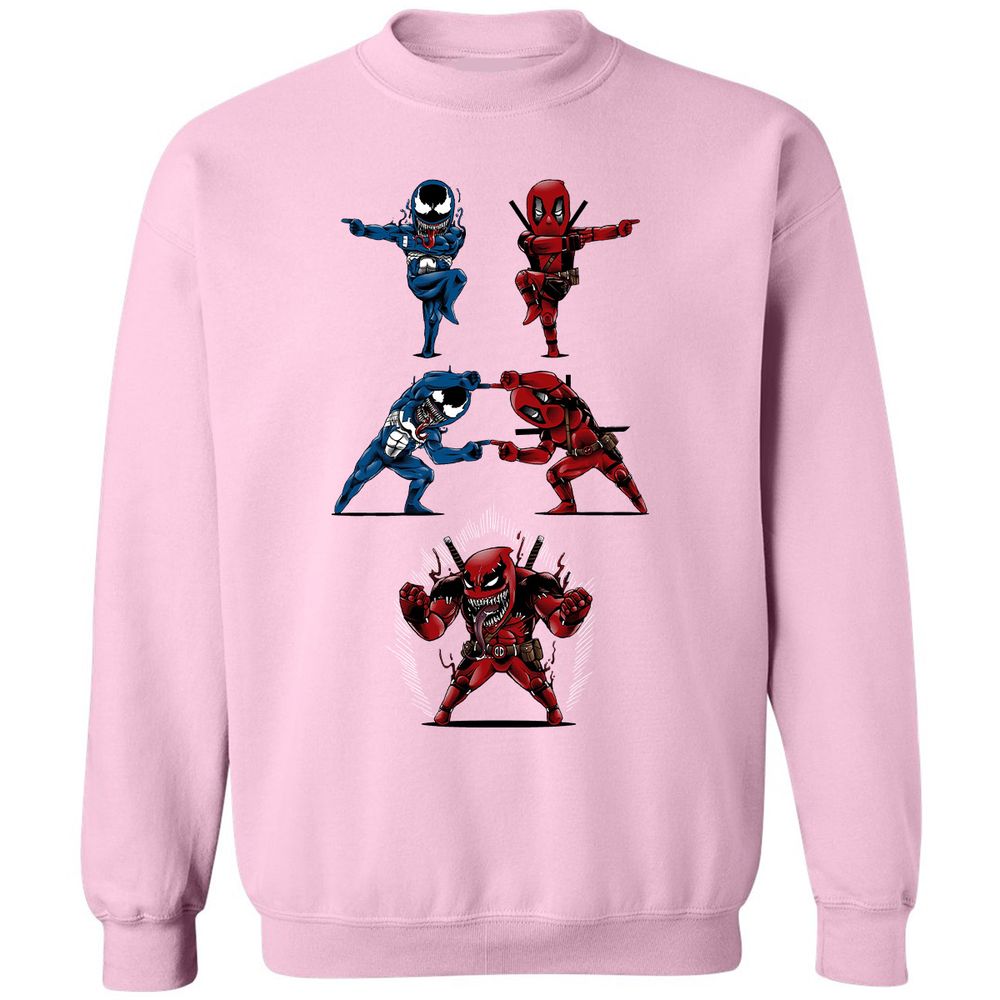 Classic Unisex Sweatshirt - M5K4BCF4 - Light Pink - 3