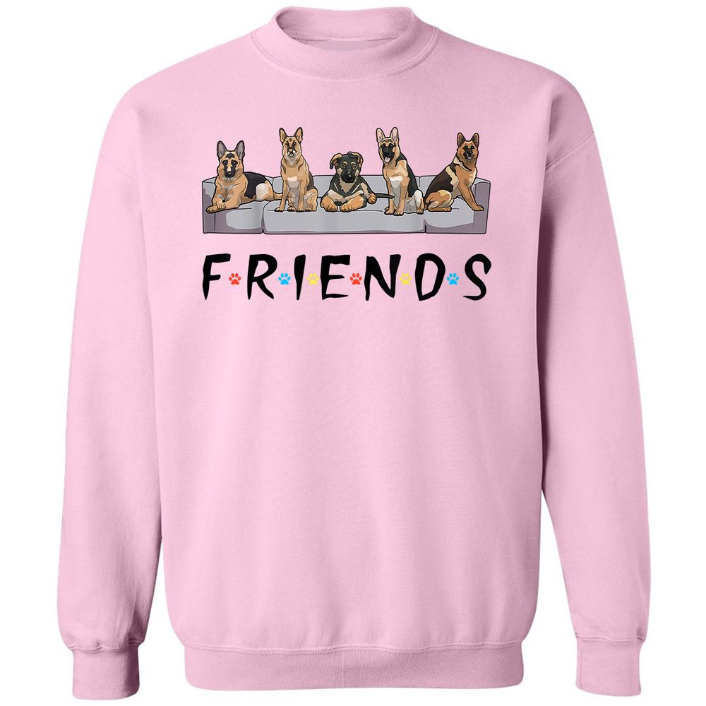Classic Unisex Sweatshirt - ATCDBYVA - Light Pink - 3