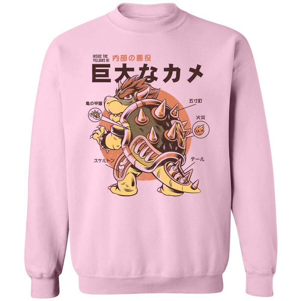 Classic Unisex Sweatshirt - FZJY1L54 - Light Pink - 3