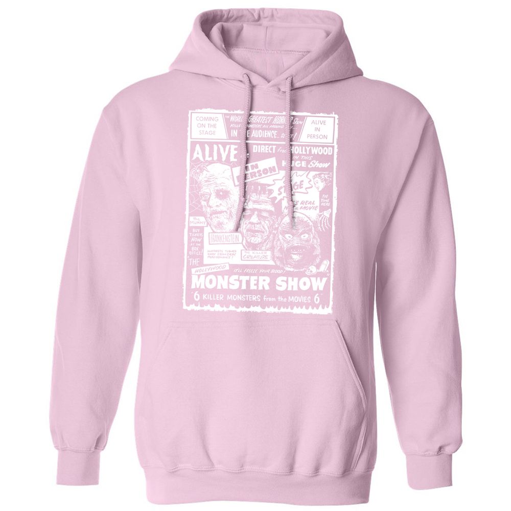 Classic Unisex Hoodie - 56STU2Z2 - Light Pink - 3