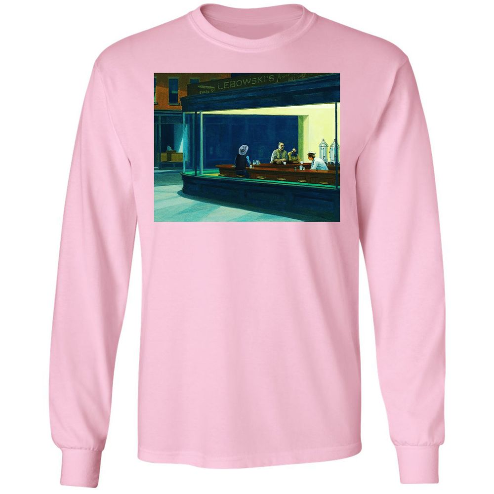Long Sleeve T-Shirt - 2E4TDWS8 - Light Pink - 3
