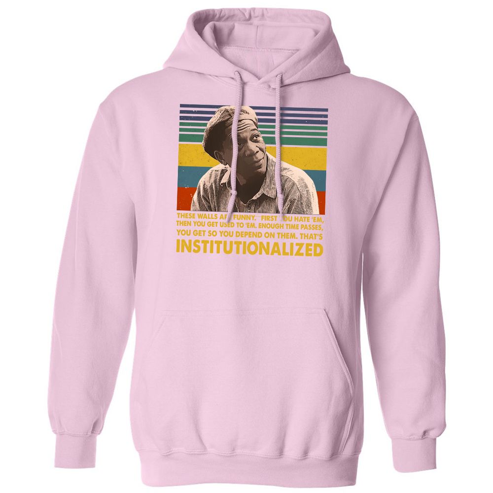 Classic Unisex Hoodie - 57L4XCXH - Light Pink - 3