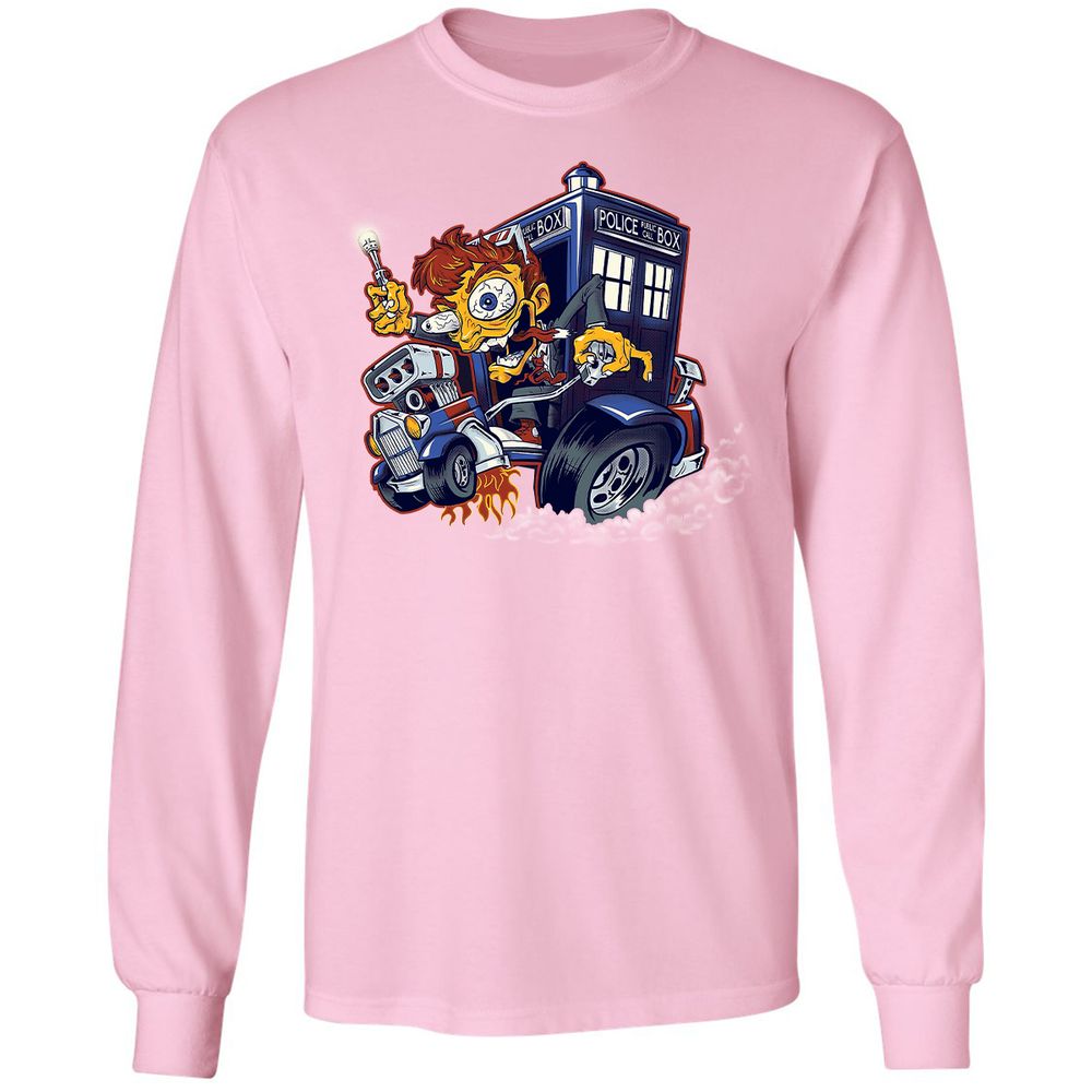 Long Sleeve T-Shirt - L6JUGJME - Light Pink - 3