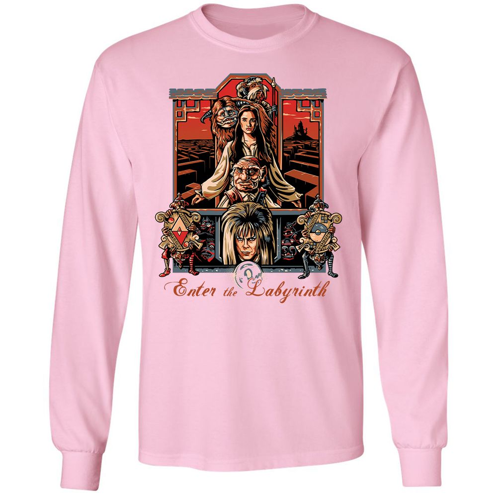Long Sleeve T-Shirt - C39JMCHK - Light Pink - 3