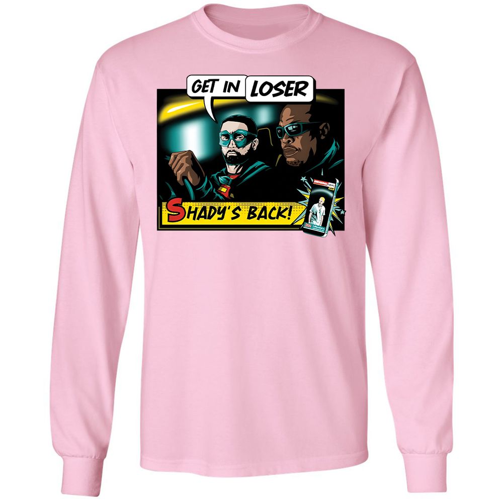 Long Sleeve T-Shirt - KWT3X2Q9 - Light Pink - 3
