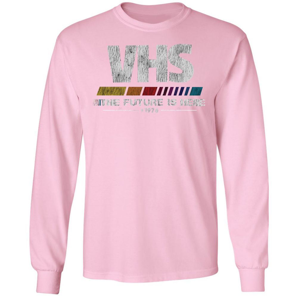 Long Sleeve T-Shirt - U5XFDFTL - Light Pink - 3
