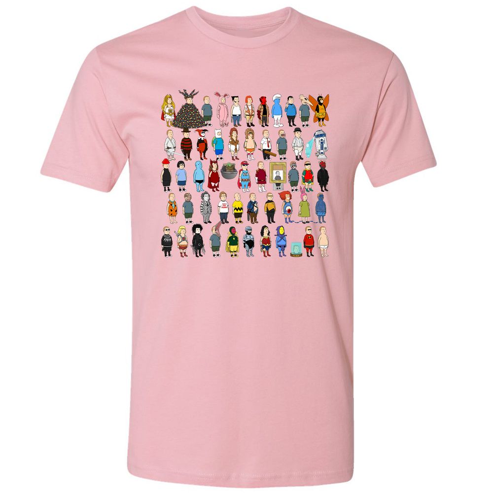 Premium Unisex T-Shirt - QB9P5G36 - Light Pink - 3