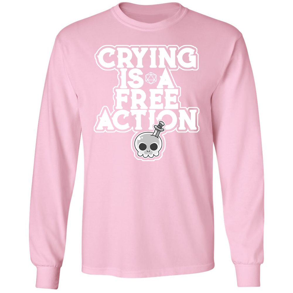 Long Sleeve T-Shirt - KYAFMW95 - Light Pink - 3