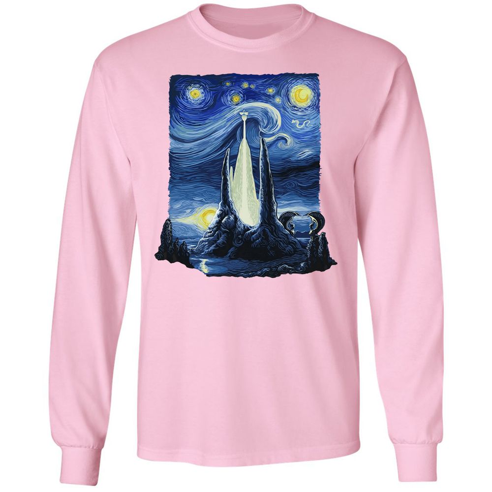 Long Sleeve T-Shirt - 8FXWWQJH - Light Pink - 3