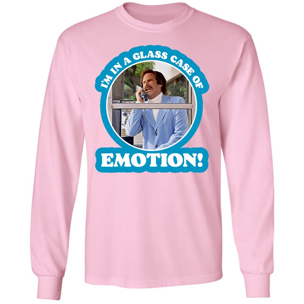 Long Sleeve T-Shirt - E5JVEUN9 - Light Pink - 3