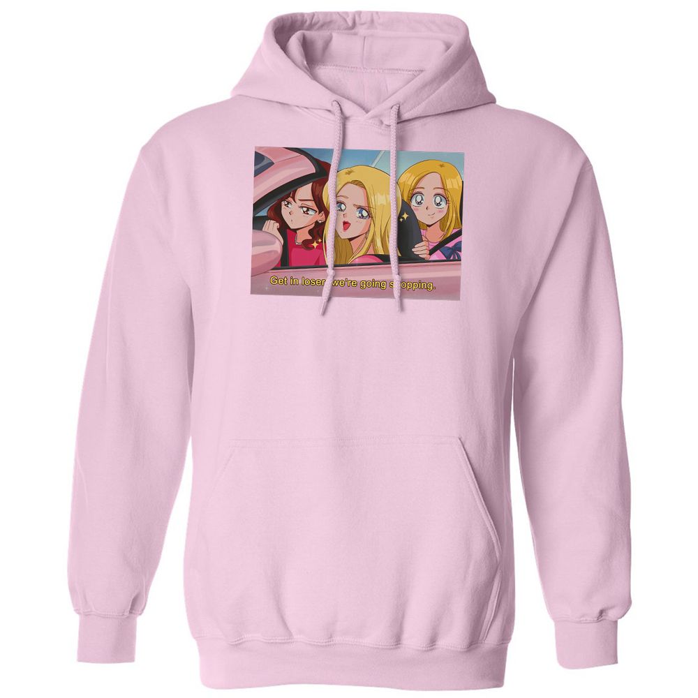 Classic Unisex Hoodie - LCP9D3X4 - Light Pink - 3