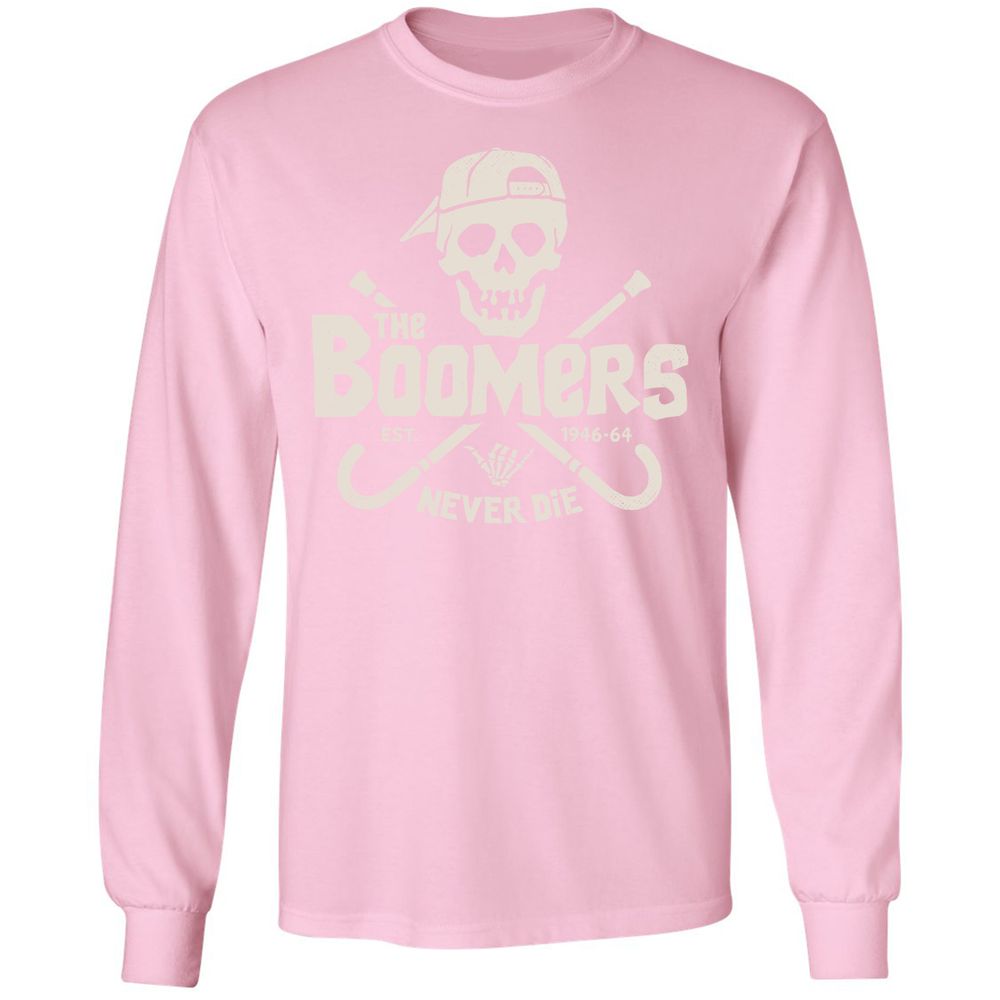 Long Sleeve T-Shirt - ZM41FQC4 - Light Pink - 3