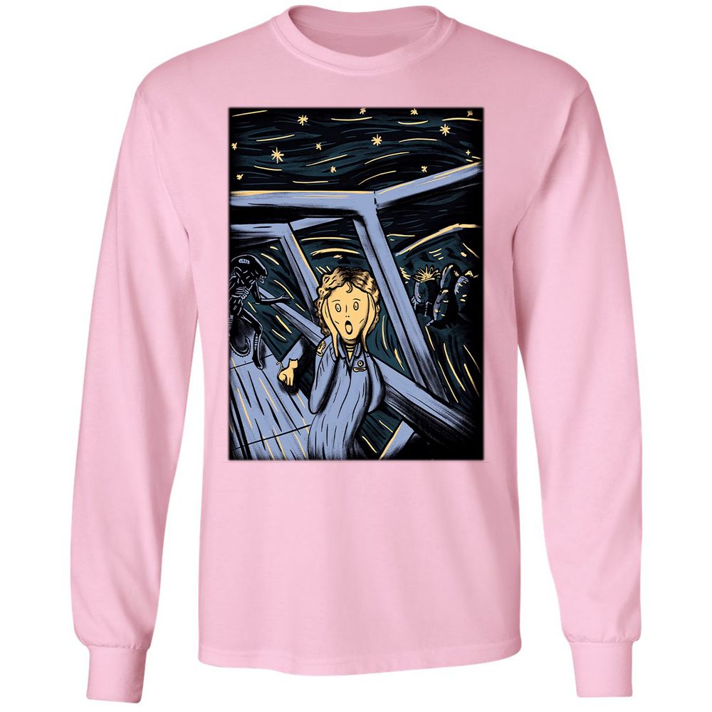 Long Sleeve T-Shirt - XPWA39ZW - Light Pink - 3