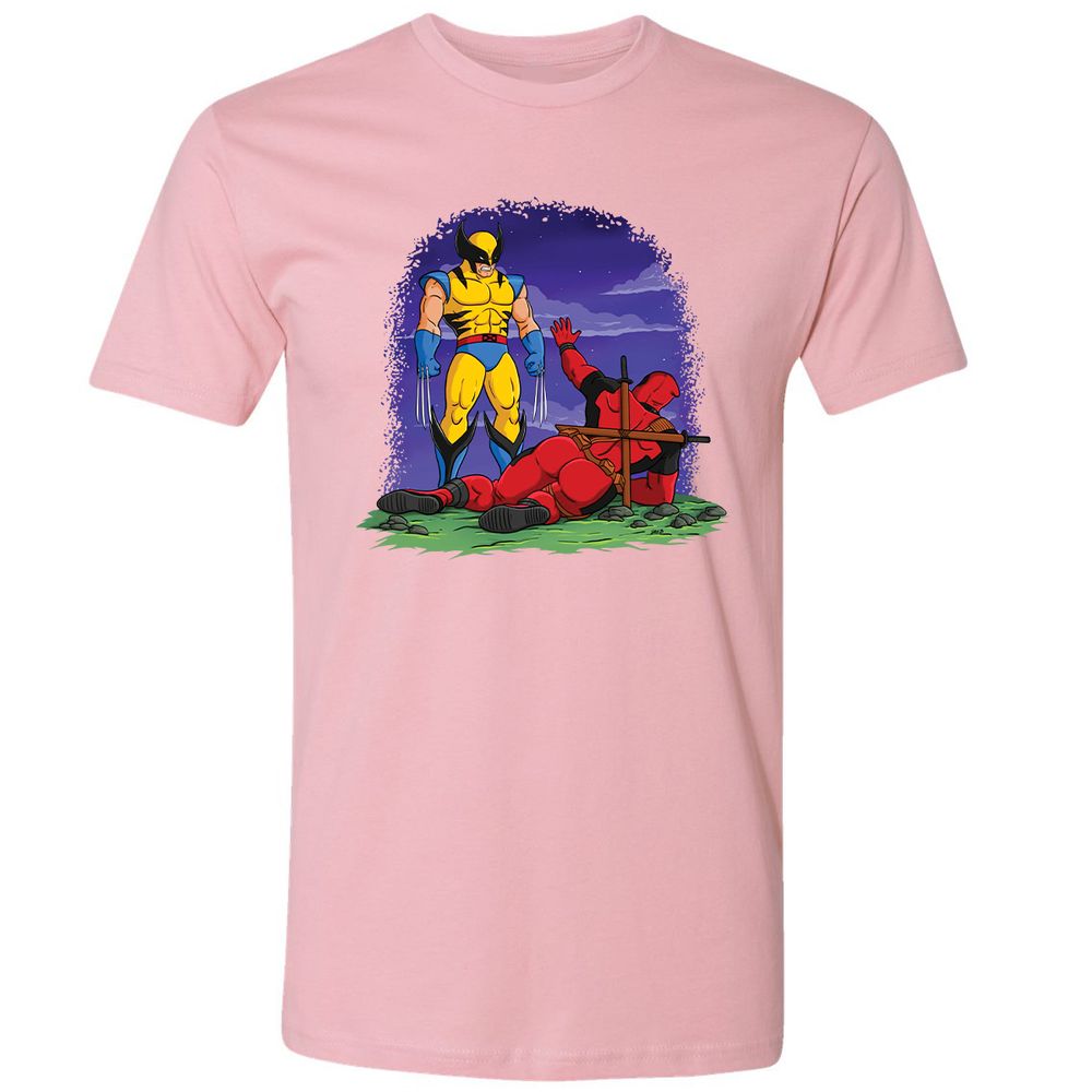 Premium Unisex T-Shirt - Z1FWP8S8 - Light Pink - 3