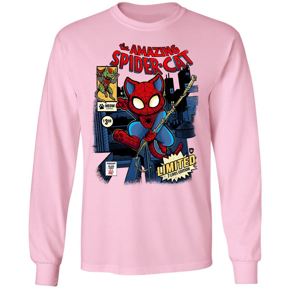 Long Sleeve T-Shirt - YYQ8ZT52 - Light Pink - 3