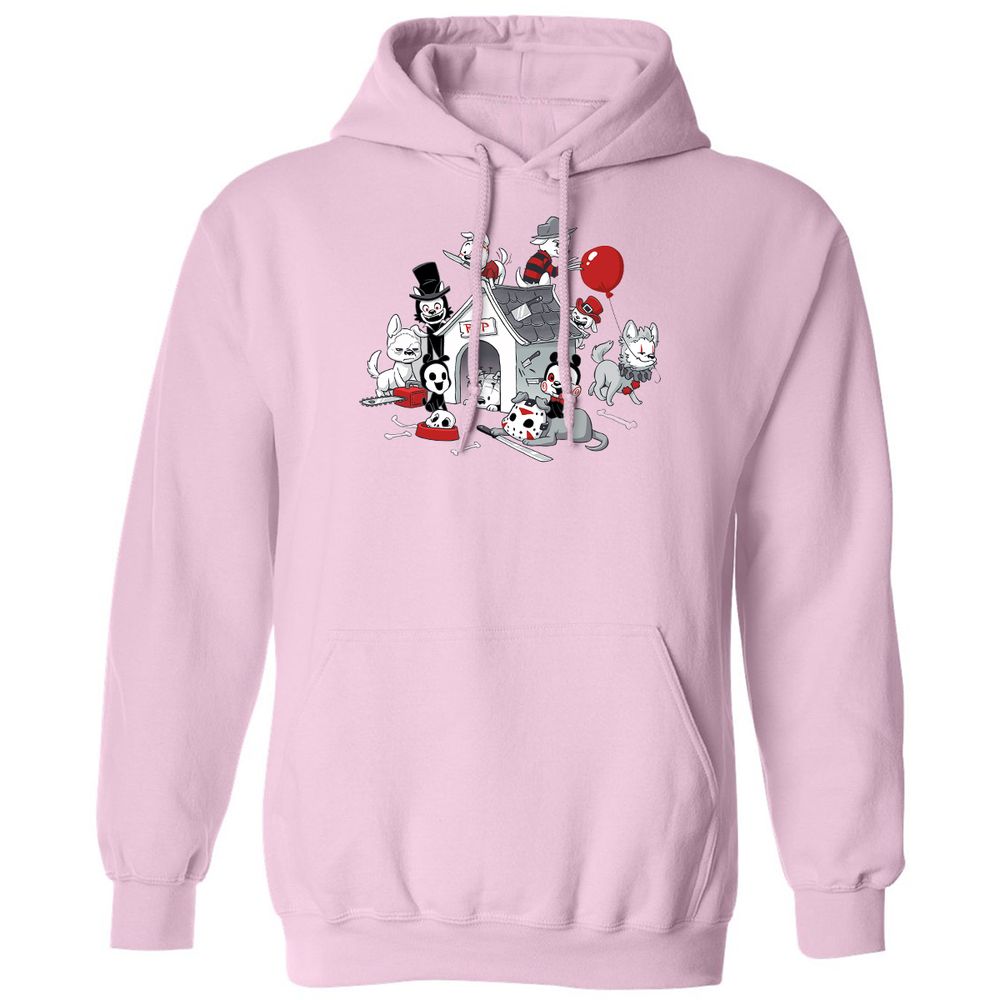Classic Unisex Hoodie - 4Q5Q7J2E - Light Pink - 3