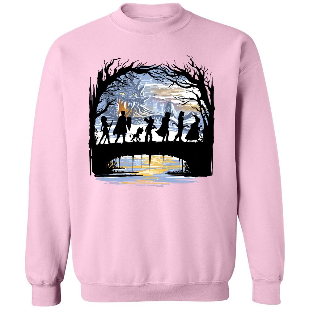 Classic Unisex Sweatshirt - HZFFLC5C - Light Pink - 3