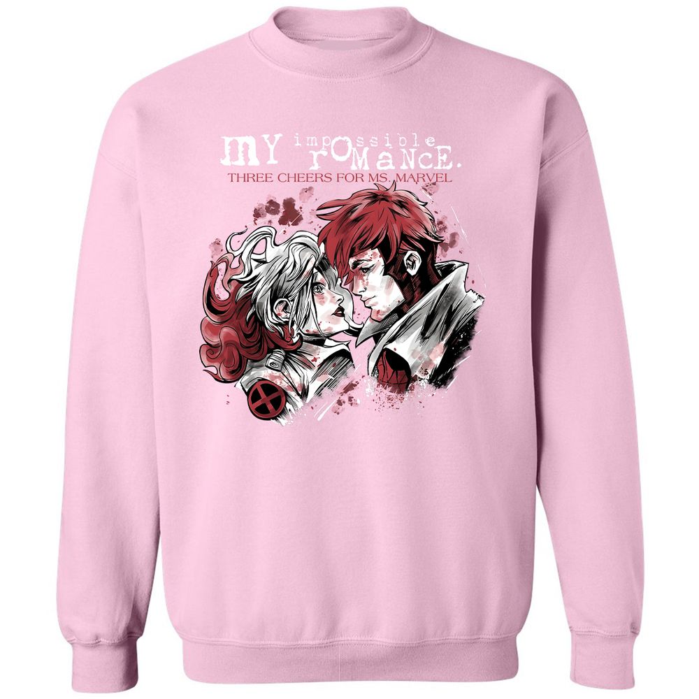 Classic Unisex Sweatshirt - X8VA9EA9 - Light Pink - 3