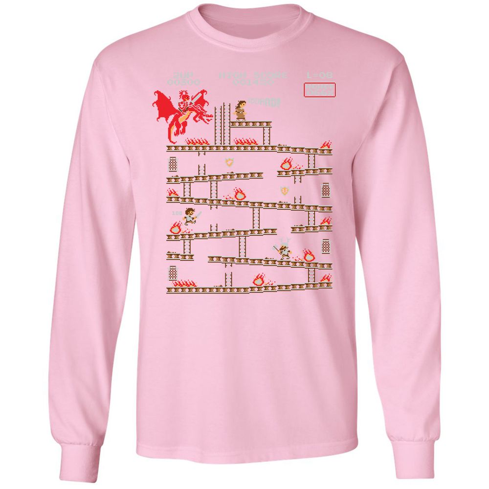 Long Sleeve T-Shirt - 3UL1MVSC - Light Pink - 3